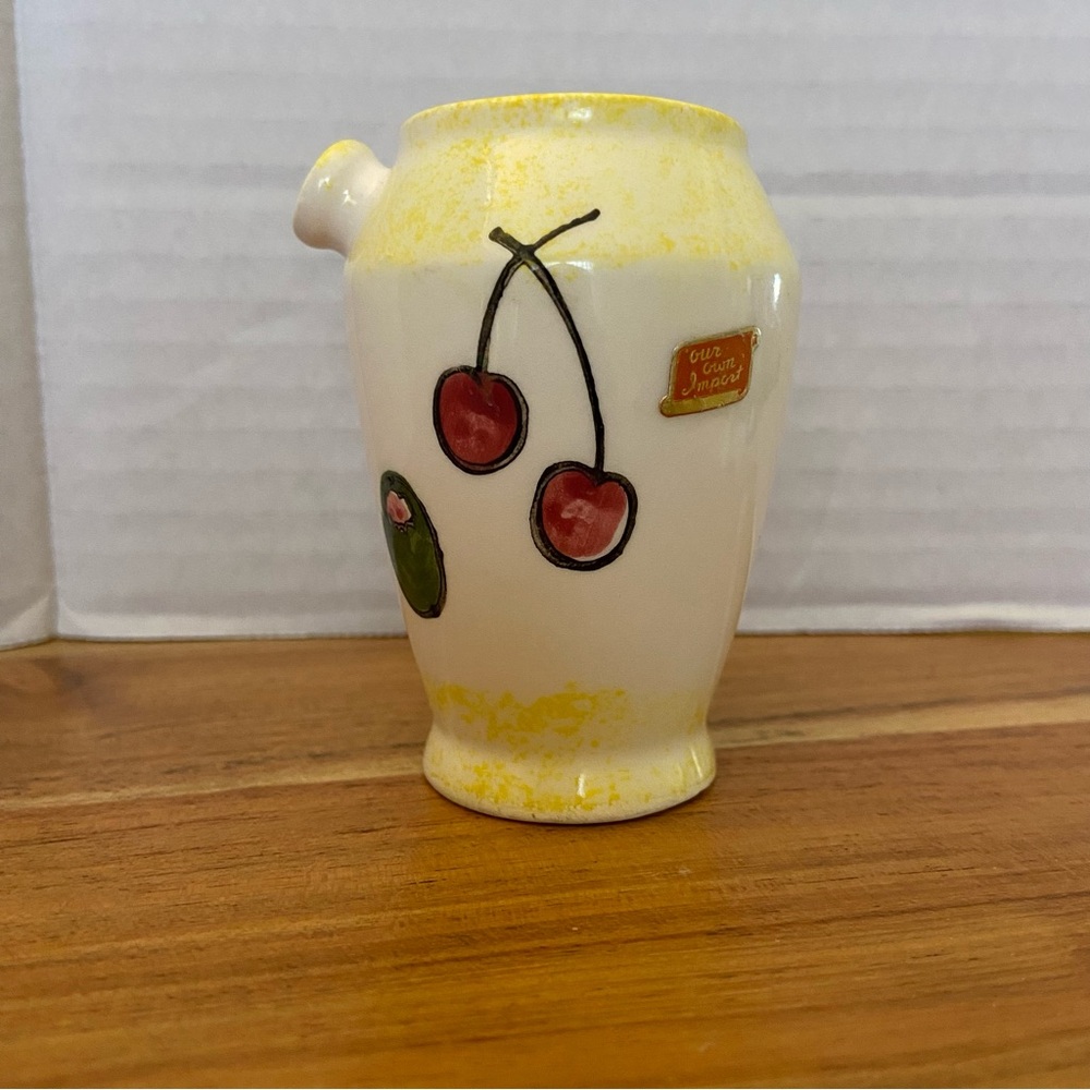 Kitschy Vintage “Our Own Imports” 3” Pitcher Toothpick Holder- Japan- Kitchen